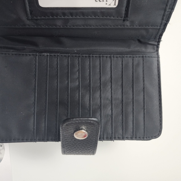 Kim Rogers All In One Wallet 8 X 5 New With Tags Black One Size - Picture 8 of 12